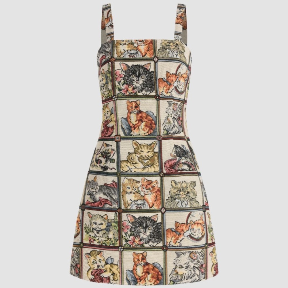 NWT CIDER Cat Lover Dress